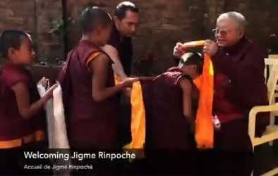 Visite de lama Jigmé Rinpoché au Monastère et à l’Institut de Sharminub en December 2017